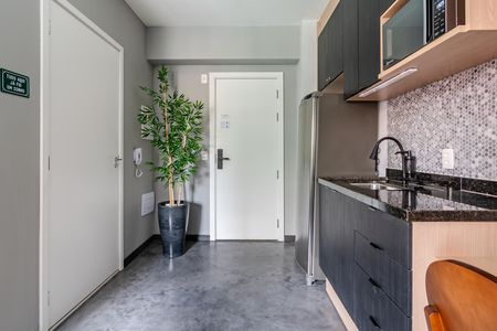 Studio para alugar com 26m², 1 quarto e sem vaga Studio para alugar com 26m², 1 quarto e sem vagaCozinha