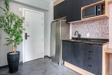 Studio para alugar com 26m², 1 quarto e sem vaga Studio para alugar com 26m², 1 quarto e sem vagaCozinha