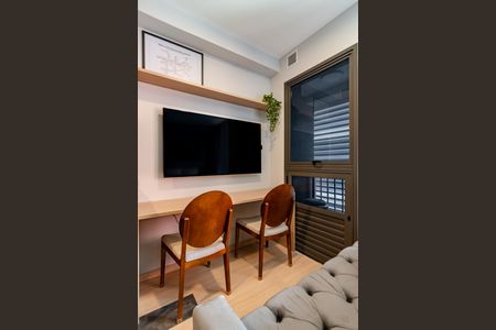 Studio para alugar com 26m², 1 quarto e sem vaga Studio para alugar com 26m², 1 quarto e sem vagaSala