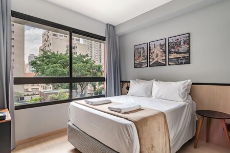 Studio para alugar com 26m², 1 quarto e sem vaga Studio para alugar com 26m², 1 quarto e sem vagaQuarto