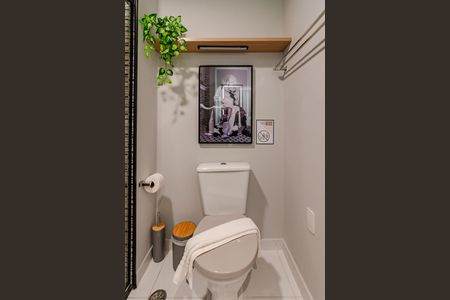 Studio para alugar com 26m², 1 quarto e sem vaga Studio para alugar com 26m², 1 quarto e sem vagaBanheiro