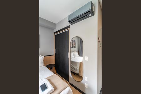 Studio para alugar com 26m², 1 quarto e sem vaga Studio para alugar com 26m², 1 quarto e sem vagaQuarto