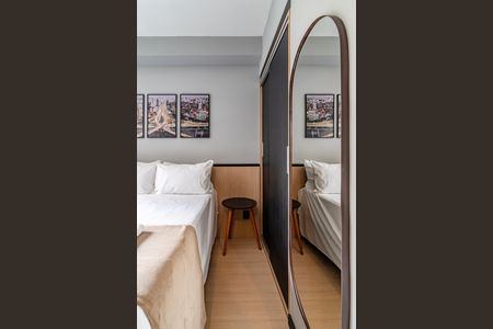 Studio para alugar com 26m², 1 quarto e sem vaga Studio para alugar com 26m², 1 quarto e sem vagaQuarto