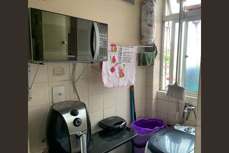 Área de serviço de apartamento à venda com 2 quartos, 47m² em Havaí, Belo Horizonte