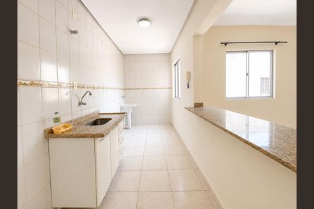 Cozinha de apartamento para alugar com 1 quarto, 45m² em Santa Genoveva, Goiânia