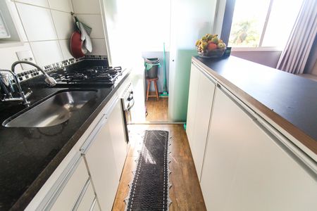 Cozinha de apartamento à venda com 2 quartos, 48m² em Vila Carmosina, São Paulo