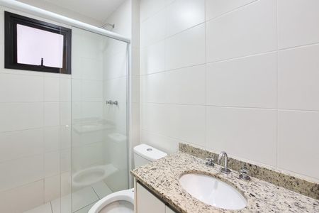 Banheiro da Suíte de apartamento para alugar com 2 quartos, 60m² em Centro, São Bernardo do Campo