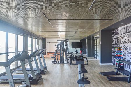 Área comum - Academia de apartamento para alugar com 2 quartos, 60m² em Centro, São Bernardo do Campo