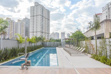 Área comum - Piscina de apartamento para alugar com 2 quartos, 60m² em Centro, São Bernardo do Campo
