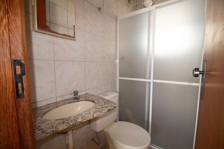 Banheiro Social  de apartamento à venda com 1 quarto, 65m² em Havaí, Belo Horizonte