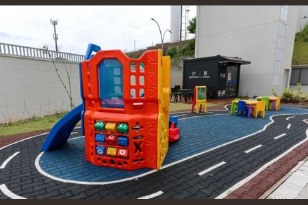 Área externa de apartamento à venda com 1 quarto, 65m² em Palmeiras, Belo Horizonte