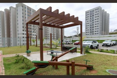 Área externa de apartamento à venda com 1 quarto, 65m² em Palmeiras, Belo Horizonte