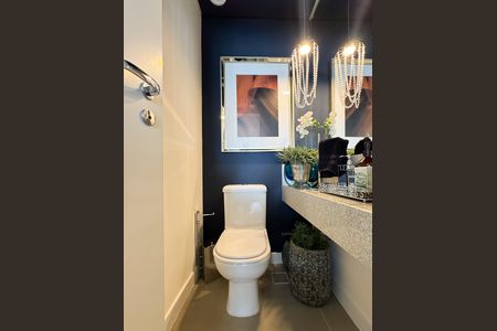 Lavabo de apartamento para alugar com 3 quartos, 137m² em Centro, São Bernardo do Campo