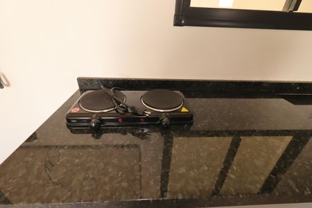 Cozinha - Cooktop de kitnet/studio para alugar com 1 quarto, 23m² em Vila Sao Pedro, Santo André