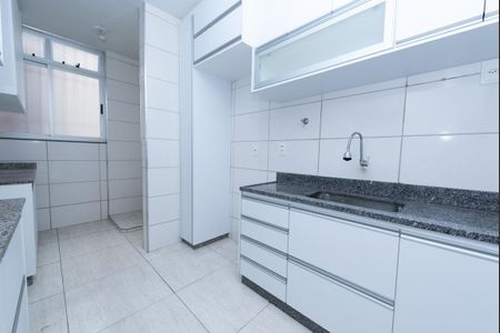 Cozinha e Área de Serviço de apartamento para alugar com 3 quartos, 66m² em Novo Eldorado, Contagem