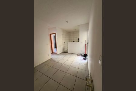 Sala de apartamento para alugar com 2 quartos, 45m² em Cerejeira (Justinópolis), Ribeirão das Neves
