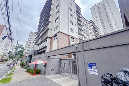 Fachada com Plaquinha de apartamento para alugar com 3 quartos, 122m² em Tatuapé, São Paulo