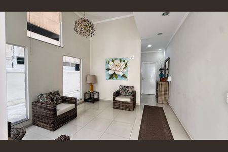 Hall de entrada de apartamento para alugar com 1 quarto, 40m² em Centro, Guarujá