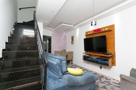 Sala  de casa de condomínio à venda com 2 quartos, 76m² em Parada Xv de Novembro, São Paulo