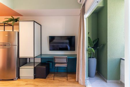 Studio de kitnet/studio para alugar com 1 quarto, 25m² em Campos Elíseos, São Paulo