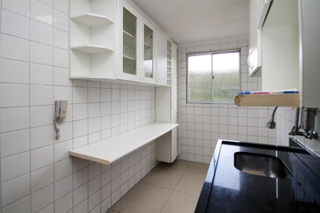 Cozinha de apartamento para alugar com 2 quartos, 55m² em Jardim Santa Izabel, Cotia