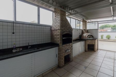Área comum - Churrasqueira de apartamento à venda com 3 quartos, 82m² em Vila Mussoline, São Bernardo do Campo