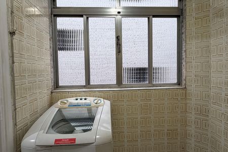 Área de Serviço de apartamento para alugar com 1 quarto, 59m² em Aparecida, Santos