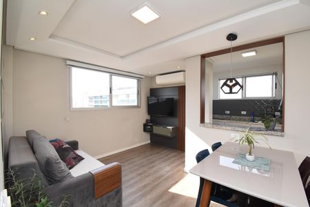Sala de apartamento à venda com 1 quarto, 43m² em Rebouças, Curitiba
