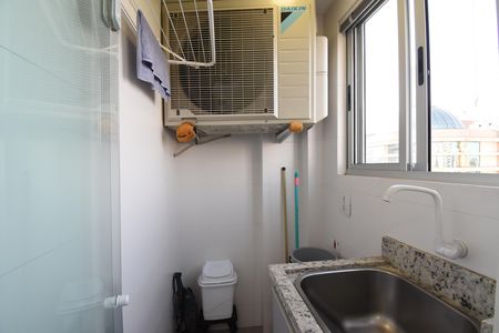 Área de Serviço de apartamento à venda com 1 quarto, 43m² em Rebouças, Curitiba