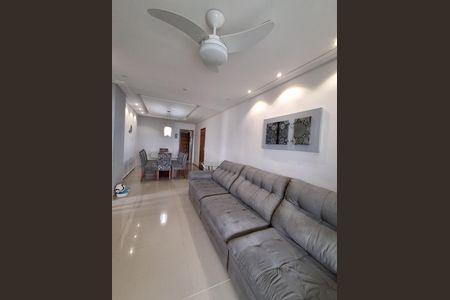 Sala de apartamento para alugar com 3 quartos, 118m² em Vila Caiçara, Praia Grande