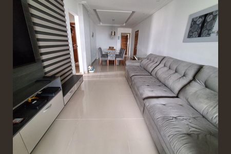 Sala de apartamento para alugar com 3 quartos, 118m² em Vila Caiçara, Praia Grande