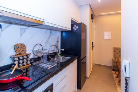 Cozinha e Área de Serviço de apartamento à venda com 2 quartos, 90m² em Jardim Santo Antoninho, São Paulo