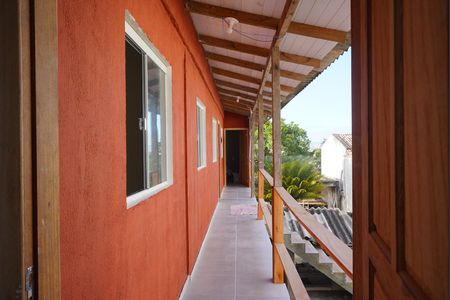Varanda de kitnet/studio para alugar com 1 quarto, 25m² em Serraria, São José
