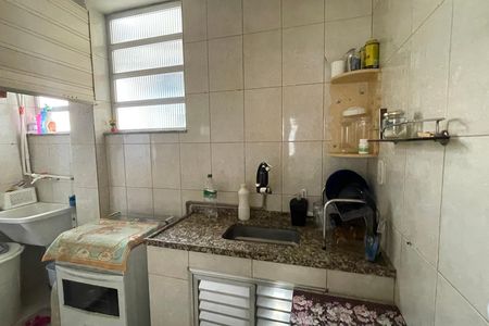 Cozinha de apartamento para alugar com 1 quarto, 45m² em Centro, Duque de Caxias