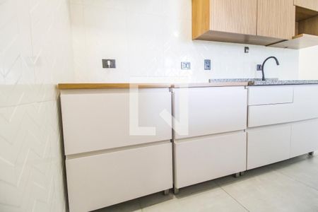 Cozinha de kitnet/studio para alugar com 1 quarto, 35m² em Ana Cristina II, Barueri