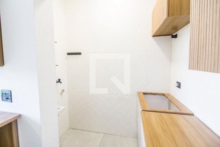 Cozinha de kitnet/studio para alugar com 1 quarto, 35m² em Ana Cristina II, Barueri