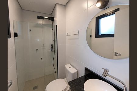 Banheiro de kitnet/studio para alugar com 1 quarto, 25m² em Vila Nova, Novo Hamburgo
