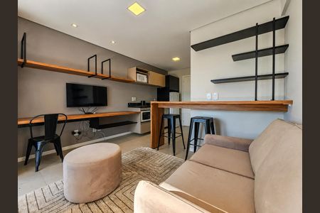 Sala de kitnet/studio para alugar com 1 quarto, 25m² em Vila Nova, Novo Hamburgo