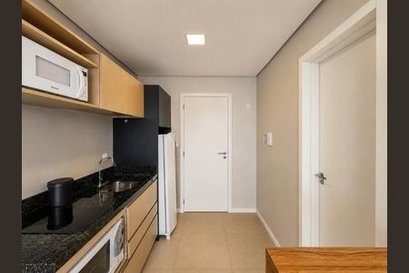 Cozinha de kitnet/studio para alugar com 1 quarto, 25m² em Vila Nova, Novo Hamburgo