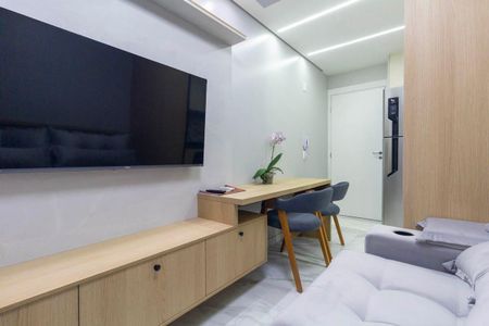 Sala de apartamento para alugar com 2 quartos, 40m² em Vila Guilhermina, São Paulo