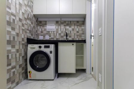 Área de Serviço de apartamento para alugar com 2 quartos, 40m² em Vila Guilhermina, São Paulo