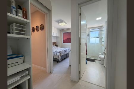 Suíte - Closet de apartamento para alugar com 1 quarto, 63m² em Barra da Tijuca, Rio de Janeiro