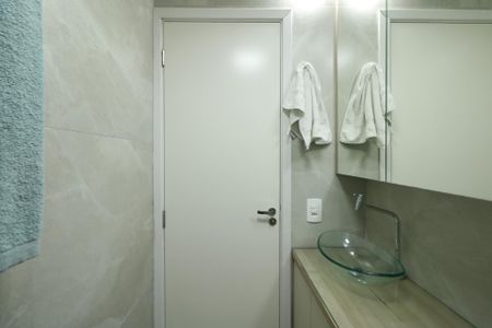 Banheiro de apartamento para alugar com 2 quartos, 40m² em Centro, Diadema