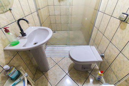 Banheiro da Suíte de casa à venda com 3 quartos, 300m² em Parque Santa Rita, São Paulo
