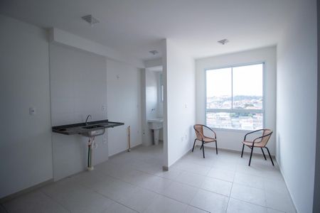 Sala  de apartamento para alugar com 2 quartos, 45m² em Rio Acima, Votorantim