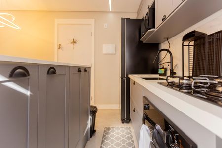 Cozinha de apartamento para alugar com 2 quartos, 37m² em Usina Piratininga, São Paulo
