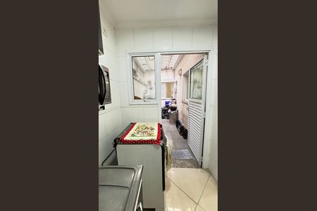 Cozinha de apartamento à venda com 2 quartos, 86m² em Jardim do Estádio, Santo André