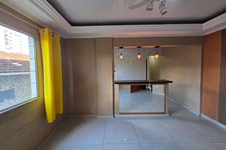 Sala de apartamento para alugar com 1 quarto, 35m² em Vila Tupi, Praia Grande