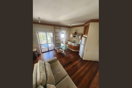 Sala de apartamento para alugar com 1 quarto, 55m² em Vila Suzana, São Paulo