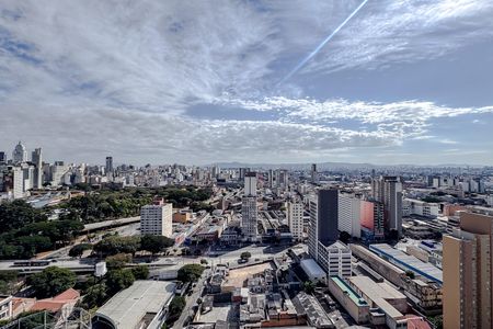 Vista da Varanda de apartamento à venda com 1 quarto, 36m² em Brás, São Paulo